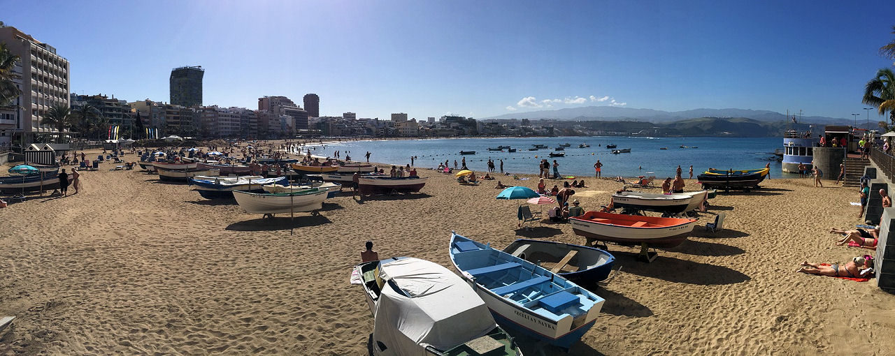 Las Canteras strand